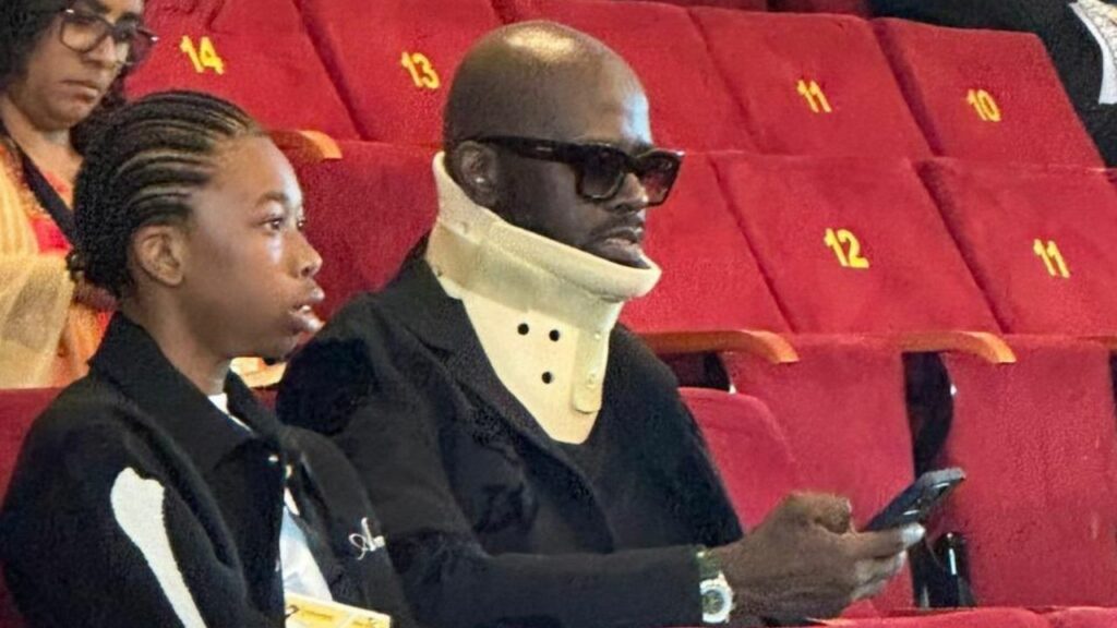 Ubonakale okokuqala ngemuva kwengozi uBlack Coffee
